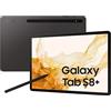 Samsung TABLET SAMSUNG TAB S8+ PLUS SM X800 12.4" 256 GB WIFI GRAPHITE NO TAB S9