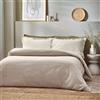 Yard Set Copripiumino Matrimoniale Super King Yard Waffle Cotone Avorio