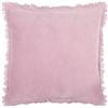 Furn Cuscino Furn. Gracie Velluto di cotone Lilla
