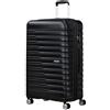 American Tourister Flashline - Spinner L, valigia, 78 cm, 100/109 L, nero (ombra nera)