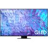 Samsung Series 8 TV QE65Q80 QLED 4K, Smart TV 65 Processore Neural Quantum 4K, Dolby Atmos e OTS Lite, Carbon Silver 2023