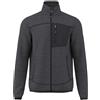 GREAT ESCAPES HENRY MAN FULL ZIP LIGHT FLEECE JACKET VULCAN