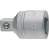 Hazet 958-2 Adattatore, Argento, Attacco Quadro, Massiccio, 10 mm 3/8 di Pollice