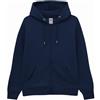 CHEMAGLIETTE! Felpa con Cappuccio e Zip Uomo - Maglia Tuta Felpata Cotone, Felpe da Lavoro Maglie Senza Cappuccio Tinta Unita Stampabili, Polsini in Costina Basic Hooded