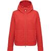 COLMAR Giacca Donna goffrata Rossa con cappuccio