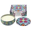 E. F. A. S. Colors Candela Grande Light Blue Centro Tavola Profumazione Gardenia 400 g