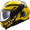 Ls2 Casco Moto Modulare P/J LS2 FF910 ADVANT II TAPE Giallo