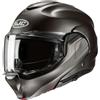 Hjc Casco Moto Modulare P/J Hjc F100 Semi Flat Titanio