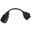 SIXTOL Mechanic Cable 9 | Adattatore OBD-II 14 Pin Compatibile con Veicoli Cat Caterpillar | Cavo Diagnostico 16 Pin