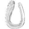 King Cock,Pipedream Dildo Doppio Flessibile 44 Cm Trasparente