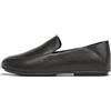 Fitflop Allegro Crush-Back Leather Loafers, Mocassino Basso Donna, Tutto Nero, 43 EU