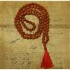 Perline Rudraksha Mala certificate in laboratorio - dimensione del seme 8 mm,...