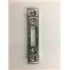 effedielle INCONTRO CONTROPIASTRA REGISTRABILE AGB PER SERRATURA MULTIPUNTO E FERRAMENTA PER BALCONI AD INCASSO, MISURA INCASSO 82mm LUNGHEZZA TOTALE 84mm LARGHEZZA 18mm PROFONDITA' 8 mm.AGB