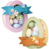 Sizzix Set di fustelle Thinlits-Scatola per uova di Pasqua, One size