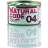 Natural code 04 gatto pollo e tonno 85 gr
