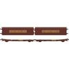NME 531402 Carro articolato TWA 800A Transwaggon, livrea marrone,