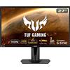 Asus Monitor da gioco HDR ASUS TUF Gaming VG27AQ - WQHD da 27 pollici (2560 x 1440), IPS, 155 Hz*, sincronizzazione ELMB, compatibile G-SYNC, sincronizzazione adattiva, 1 ms (MPRT), HDR10, nero