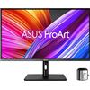 ASUS ProArt PA32UCR-K, Monitor Professionale da 32", 4K UHD (3840x2160), IPS, 1000 nits, HDR-10, HLG, DeltaE < 1, 98% DCI-P3, Hardware Calibration, Incluso X-rite i1 Display Pro, USB-C, Nero