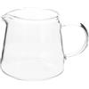 Luxshiny Brocca Per Crema Di Piccola Brocca Per Schiumare Il Latte 450Ml Versatore Di Caffè Trasparente Sciroppo Tazza Per Caffè Espresso Contenitore Per Latte Brocca Per Tè