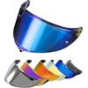 PSLER Visiera per Casco per K6 K6s - Visiera Colorata Accessori per Casco da Moto Ricambio per K6 K6s(Blu Trasparente)