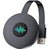 QIDUHUQI Miracast HDMI Dongle, 4K & 5G Wireless HDMI Display Adapter, compatibile con i-Phone/i-Pad/Android/iOS, supporta Miracast, DLNA, Airplay