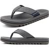 COFACE Infradito da Uomo Sandali con Supporto Arco Plantare Comode Ciabatte Estivi Spiaggia Sandali Flip Flops Per Uomini Mare Leggere 47