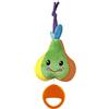 Chicco - Gioco Carillon Dolce Pera, Morbido Carillon in Tessuto per Bambini a Forma di Pera da Appendere al Lettino, Suona una Delicata Ninna Nanna, 0 Mesi+