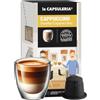 La Capsuleria CAPPUCCINO alla VANIGLIA (80 Capsule) compatibili con Nespresso, 8 box da 10 capsule, cremoso e profumato, con un delicato aroma di vaniglia per una pausa dolce, senza glutine (La Capsuleria)