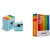Polaroid - NOW+ Gen3 - Fotocamera istantanea Bluetooth connessa + Pellicola Colore (16 fotos) - Blu Artico