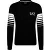Emporio Armani Felpa Sweatshirt Uomo EA7 3YPM91 PJ05Z (Nero, L)