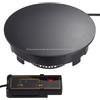 Lacor 69139 - Piastra a Induzione per Chafing Dish (1000W, Ø24 cm) con Regolatore di Temperatura, Ideale per Buffet, Colore Nero.