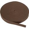 PATIKIL Nastri in Sbieco di Cotone 2cm 45m Nastro Cotone Twill Nastro Rilegatura Fettuccia Spina Pesce per Cucito Regalo Avvolgimento Artigianato Fai Da Te Profondo Caffè