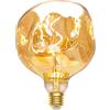 KANQIAO Lampadina Edison Vintage E27, E27 LED Vintage Dimmerabile 3W Lampada LED retrò Lampadina Decorativa Antica Ideale per Nostalgia e Illuminazione retrò nel Bar Caffetteria di Casa - G125 - Ambra