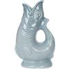 Gurgly Iconic Cloud Glug Jug Large 28 cm 1.4L - Caraffa per acqua per pesci, vaso decorativo per pesci, ornamento