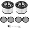 Heykewi Filtro HEPA di Ricambio per Xiaomi G10 Plus / G10 / G9 Plus / G9, per Dreame T10 / T20 / T30 / R10 / R10 Pro / R20 / R20 Pro / R20SE / R20SE-A / R30 Vacuum Cleaner Kit di accessori (7 Accessori)