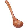 Coolty Cucchiaio da minestra in legno per riso, zucchero, sale, porridge, 24.5x7.5cm