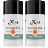 Proraso Floïd Deodorant Vetyver Splash (75 ml), Deodorante uomo con sali di magnesio estratti dal Mar Morto, Deodorante per una freschezza duratura, Deodorante stick con formula antimacchia (Confezione da 2)