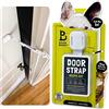 Door Buddy Chiavistello a Strappo. Miglior Modo per Tener Lontano il Cane dalla Lettiera. Basta Cancelli o Portelli per Cuccioli. Ingresso Comodo per Gatto e Adulti. (Grigio)