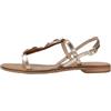 Geox D MADDALUSIAC F, Sandalo Scorrevole Donna, Lt Gold, 36 EU