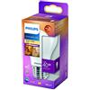 Philips LED Lampadina, Goccia, WarmGlow, 3.4-40W, Dimmerabile, E27, 1 Pezzo