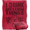 LOGOVISION Game Of Thrones The Tyrion Coperta super morbida al tatto setoso - 152 x 127 cm