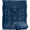 LOGOVISION Lord Of The Rings The Mellon Coperta super morbida al tatto setoso - 152 x 127 cm