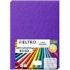 m-office Pannolenci Colorati, Feltro per Lavoretti Creativi, Cucito e Patchwork, Materiale per Scrapbooking e Decorazioni, Set Colori DIY, Ideale Artigianato e Fai-da-te, 40x60cm (Viola, 10pz)