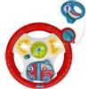 Chicco Gioco Il Mio Primo Volante, volante elettronico per bambini con luci e suoni, attività manuali, con gancio per passeggino, 6-36 mesi