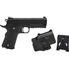 Saigo Defense Pistola a Molla Hi-Capa 4.3 Stile Airsoft/Colore: Nero/Materiale: Metallo/Potenza: 0.4 Joule(s) / Fornita con Fondina da Cintura CQC