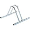 GREGORIOSTORE Rastrelliera Portabici in Ferro Zincato, 37x37x28 cm, Modulare, Porta Bicicletta Da Giardino e Da interni