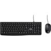 Nilox NXKMIT0012, Kit Tastiera e Mouse USB, Tastiera con Layout Italiano, Mouse con Sensore Ottico da 1200 DPI, Compatibile con Windows, Linux, MAC