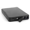 Headerbs Avviatore di Emergenza per Auto, Caricabatteria Portatile per Motorino di Avviamento per Auto da 12 V Power Bank per Motore a Benzina 3.0L(Nero)
