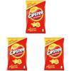 Cipster the Original, Chips di Patate Croccanti, Gusto Leggero e Forma Iconica, 150g (Confezione da 3)