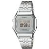 Casio Orologio Donna - LA680WA-7DF Quadrante Grigio, Cinturino Argento, Bracciale